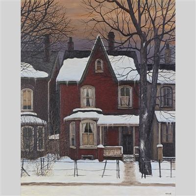 John Kasyn : RED HOUSE IN PARKDALE