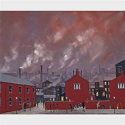 Geoffrey W Birks : RED BRICK HOUSES