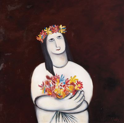 Agnes Wood : Flower Girl II