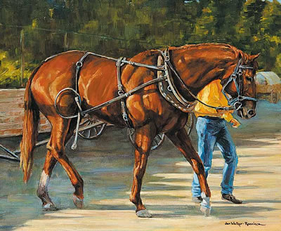 Jan Walker-Roenisch : The Wagon Horse