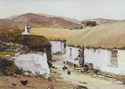 Theodore James Gracey : DONEGAL COTTAGES