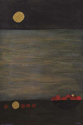 Jane O'Malley : HARVEST MOON AND GOLDEN FRUIT, 1999