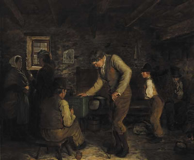 James Brenan : THE FINISHING TOUCH, 1876