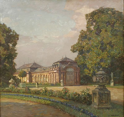 Hermann Gohler : 'Schwetzinger Schlossgarten