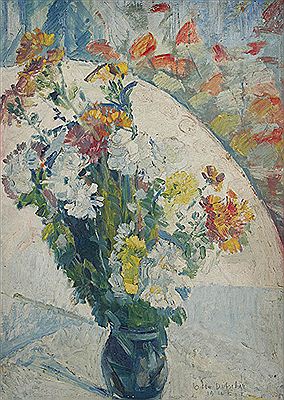 Otto Ditscher : Blumenstilleben.