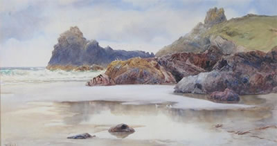 William Casley : A Rocky Foreshore