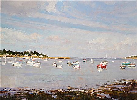 Claude Jousset : Bretagne Bateaux Presqu'ile du Morbihan