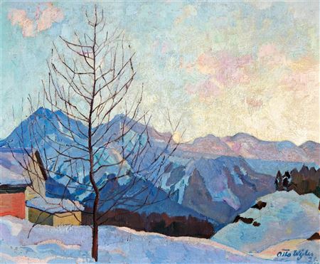 Otto Wyler : Winterlandschaft