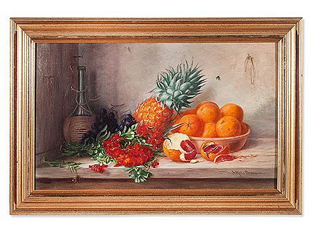 Alfrida Baadsgaard : Fruit Still Life