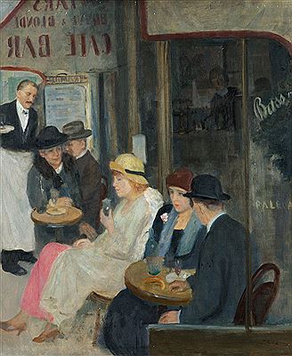 Josef Multrus : Cafe Paris