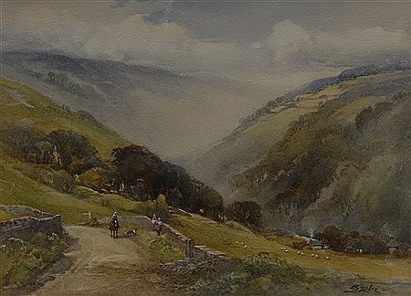 Harold Gresley : The Top Road, Via Gellia, Derbyshire