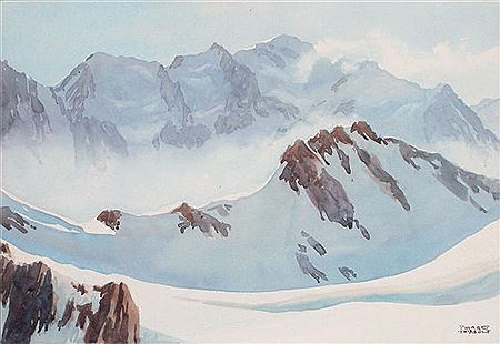 Pierre Thibault : Le Mont-Blanc.