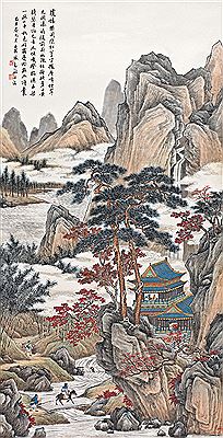 Shiyuan Zhang : PAVILIONS IN THE MOUNTAINS 1949