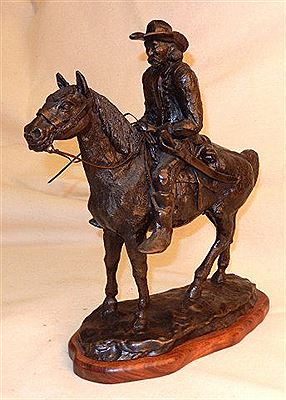 Alex La Fountain : Calvary rider, Custer