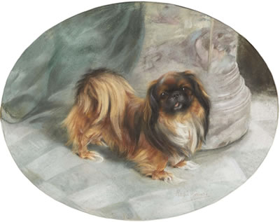 Persis Kirmse : Standing Pekingese