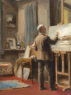 Anna Mary Richards Brewster : Portrait of the Artist's Father