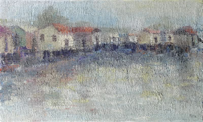 Pita Ohiwere : Houses by a river