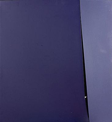 Francis Dusepulchre : Relief bleu, vers 1990