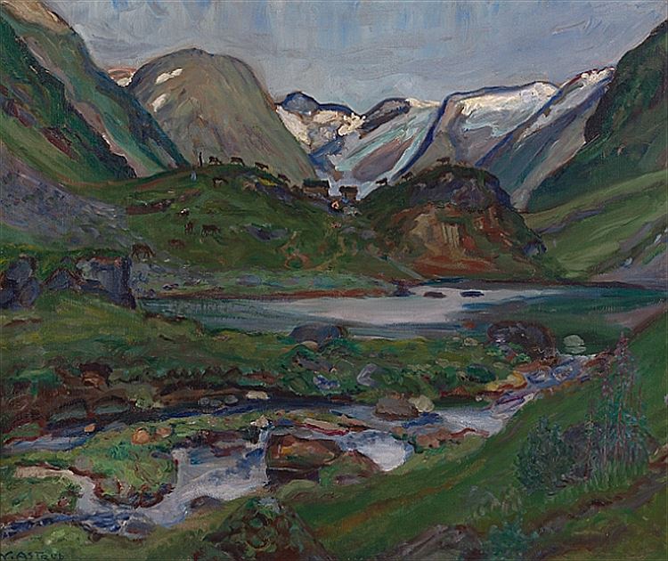 Nikolai Astrup : From Auction Records