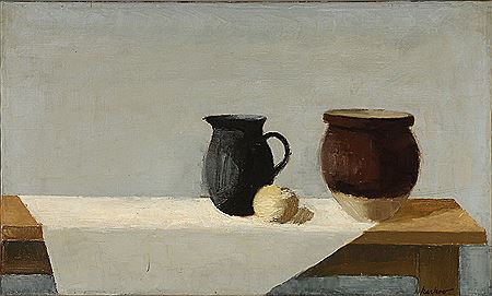 Jens Karkov : Two still life compositions.