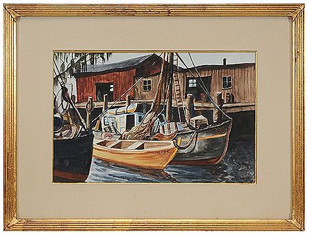 Anna Heyward Taylor : Shem Creek, 1940