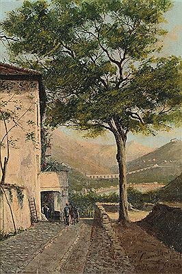 Domenico Cambiaso : Valle del Bisagno