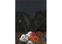 Komei Kondo : Flower and rocks