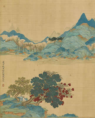 Fuzhen Gu : Landscapes and Figures