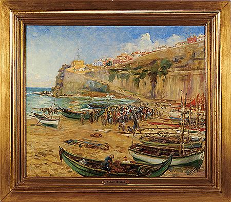 Falcao Trigoso : 'The Fish Market - Ericeira'