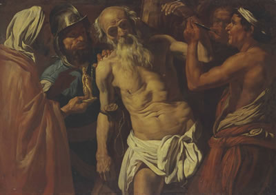 Matthias I Stomer : The Martyrdom of Saint Bartholomew