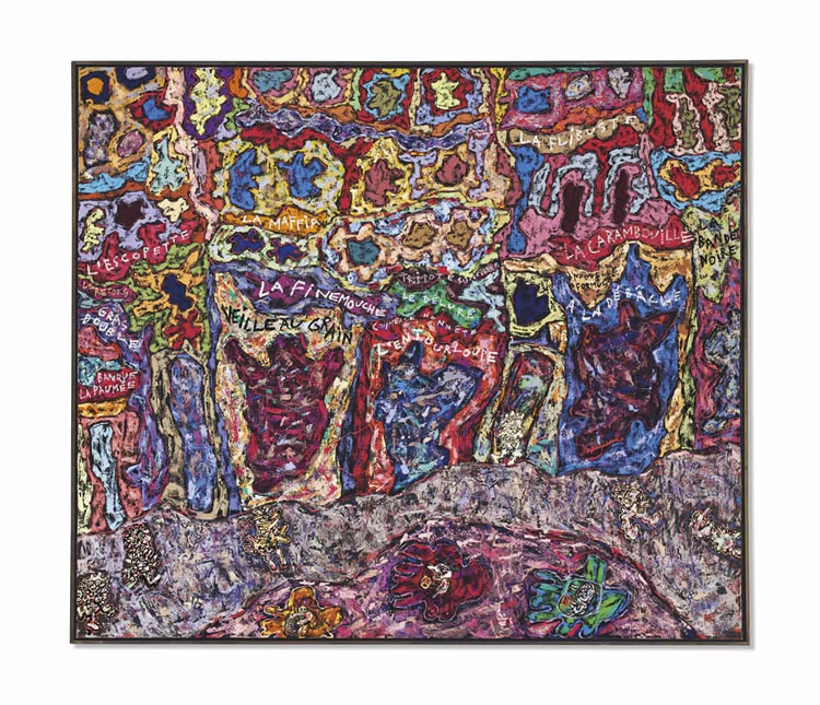 Jean Dubuffet : From Auction Records