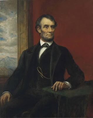 Daniel Huntington : Portrait of Abraham Lincoln, 1906