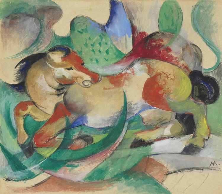 Franz Marc : From Auction Records