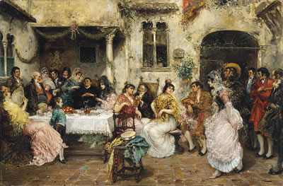 Juan Pablo Salinas y Teruel : The Marriage