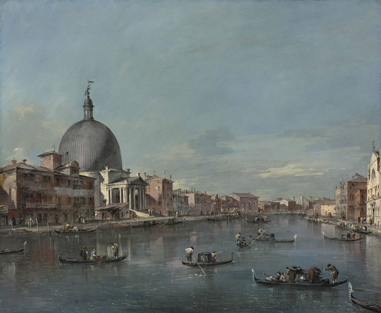 Francesco Lazzaro Guardi : From Auction Records