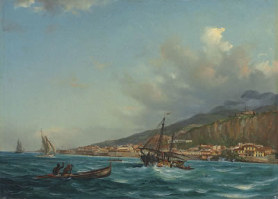 Fritz Melbye : Off Caracas, Venezuela