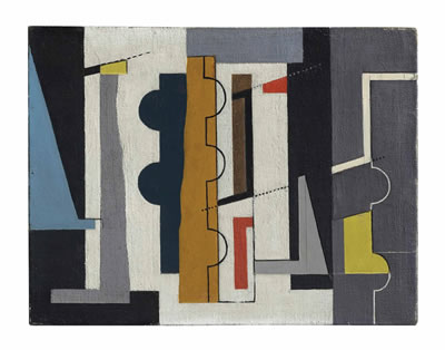 John Egerton Christmas Piper : Abstract Painting, 1935