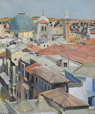 David Bomberg : Church of the Holy Sepulchre, Jerusalem