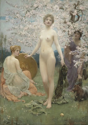 Solomon Joseph Solomon : The Judgement of Paris