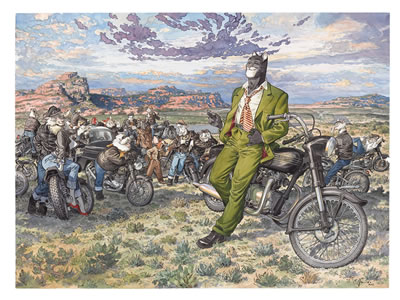 Juanjo Guarnido : Amarillo's Road, 2014, BLACKSAD