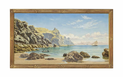 John Brett : Housel Bay, the Lizard Peninsula, Cornwall