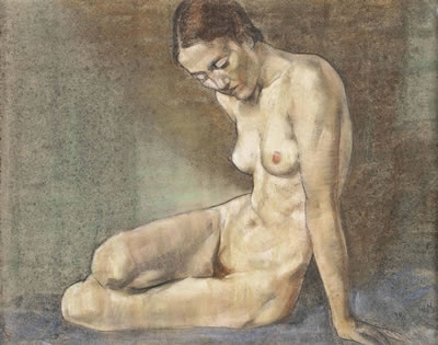 Austin Osman Spare : Nude, Charlotte Newman