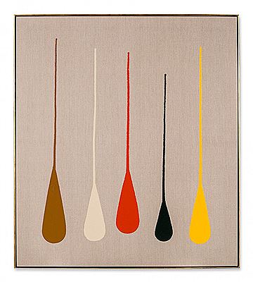 Rodney Graham : Inverted Drip Painting #25