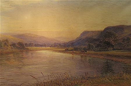 Arthur Henry Enock : 'The Conway at Trefriw'