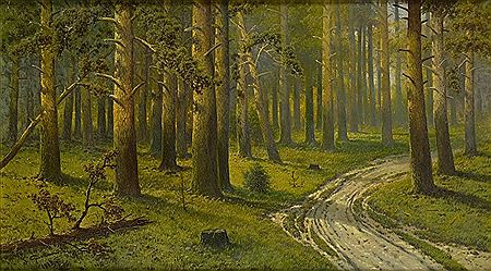 Jozef Guranowski : Interior of a forest