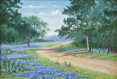 Janet Downie : Bluebonnets