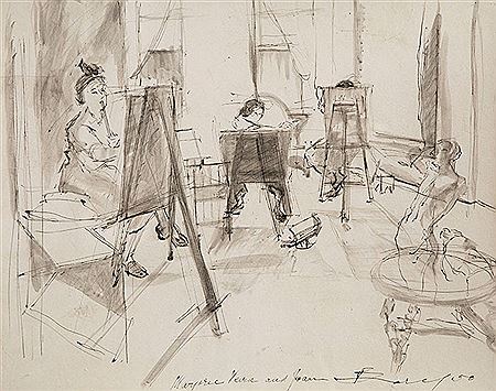 Helen Crabb : The Drawing Lesson