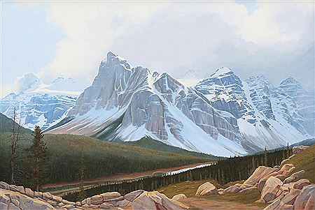 Ted Raftery : WHERE WINTER'S NEVER FAR AWAY (VALLEY OF THE TEN PEAKS); 1999