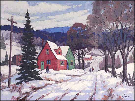 William Parsons : Winter at Maple Lake, Haliburton