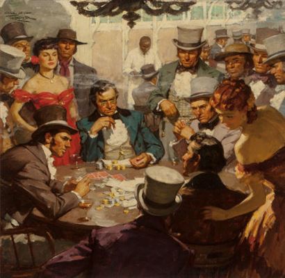 Saul Tepper : Poker Game